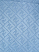 Fendi Ff Wool And Silk Scarf
