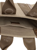 Chloè Woody Small Canvas And Leather Tote Bag