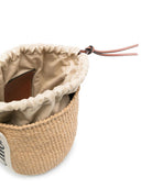 Chloè Marcie Small Straw Bucket Bag