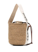 Chloè Marcie Small Straw Bucket Bag
