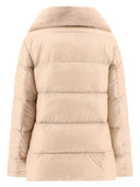 Herno Faux Fur Collar Down Jacket