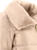 Herno Faux Fur Collar Down Jacket