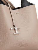 Tod's T Timeless Mini Leather Tote Bag