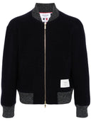 Chaqueta de bombardero de lana Thom Browne Rwb