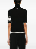 Thom Browne 4 Bar Wool Turtle Neck Top