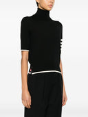 Thom Browne 4 Bar Wool Turtle Neck Top