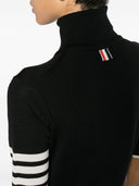 Thom Browne 4 Bar Wool Turtle Neck Top