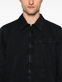 Stone Island Logo Cotton Overshirt
