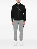Stone Island Logo Cotton Overshirt