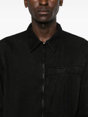 Stone Island Logo Cotton Overshirt