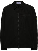 Stone Island Logo Cotton Overshirt