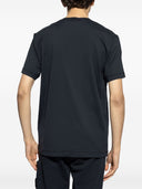 Stone Island Logo Cotton T Shirt