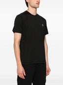 Stone Island Logo Cotton T Shirt