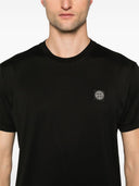 Stone Island Logo Cotton T Shirt