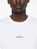 Stone Island Logo Cotton T Shirt