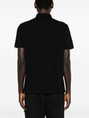 Stone Island Logo Cotton Polo Shirt