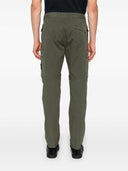 Stone Island Logo Cotton Cargo Trousers