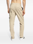 Stone Island Logo Cotton Cargo Trousers