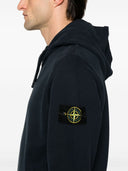 Stone Island Logo Cotton Hoodie