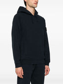 Stone Island Logo Cotton Hoodie