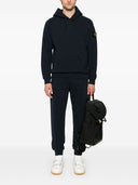 Stone Island Logo Cotton Hoodie