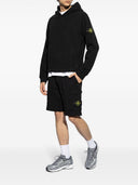 Stone Island Logo Cotton Hoodie
