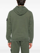 Stone Island Logo Cotton Hoodie