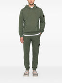 Stone Island Logo Cotton Hoodie