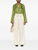 Toteme Pre Tie Waist Fluid Trousers