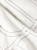 Toteme pré-monogramme en coton mélange de pyjama shorts