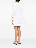 Ganni Organic Cotton Mini Shirt Dress