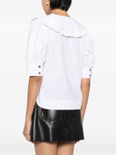 Blusa de algodón orgánico de Ganni