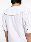 Blusa de algodón orgánico de Ganni