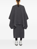 吉尔·桑德（Jil Sander）和羊毛混合斗篷