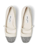 Jimmy Choo Elisa 45闪闪发光的皮泵