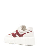 Hogan Pre H Striped Leather Sneakers