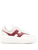 Hogan Pre H Striped Leather Sneakers