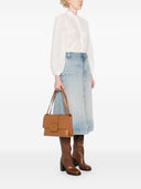 Hogan Pre H Bag Medium Leather Crossbody Bag