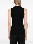 Brunello Cucinelli Ribbed Cotton Sleeveless Top
