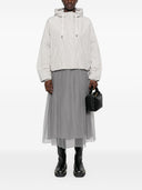 Brunello Cucinelli Cotton Blend Hooded Jacket