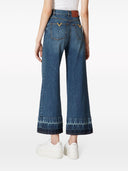 Valentino Flare Leg Denim Jeans