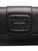 Hogan Pre H Bag Leather Crossbody Bag