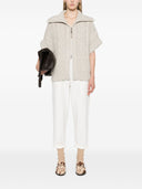 Brunello Cucinelli Wool Zippe Cardigan