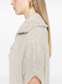 Brunello Cucinelli Wool Zippe Cardigan