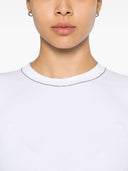 Brunello Cucinelli Cotton 3/4 Sleeve T Shirt