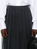 Brunello Cucinelli Silk Organza Midi Skirt