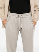 Brunello Cucinelli Cotton And Silk Blend Sweatpants