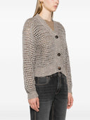 Brunello Cucinelli Sequined Knitted Cardigan