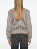 Brunello Cucinelli Sequined Knitted Cardigan