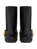 Valentino Garavani V Logo Signature Leather Boots